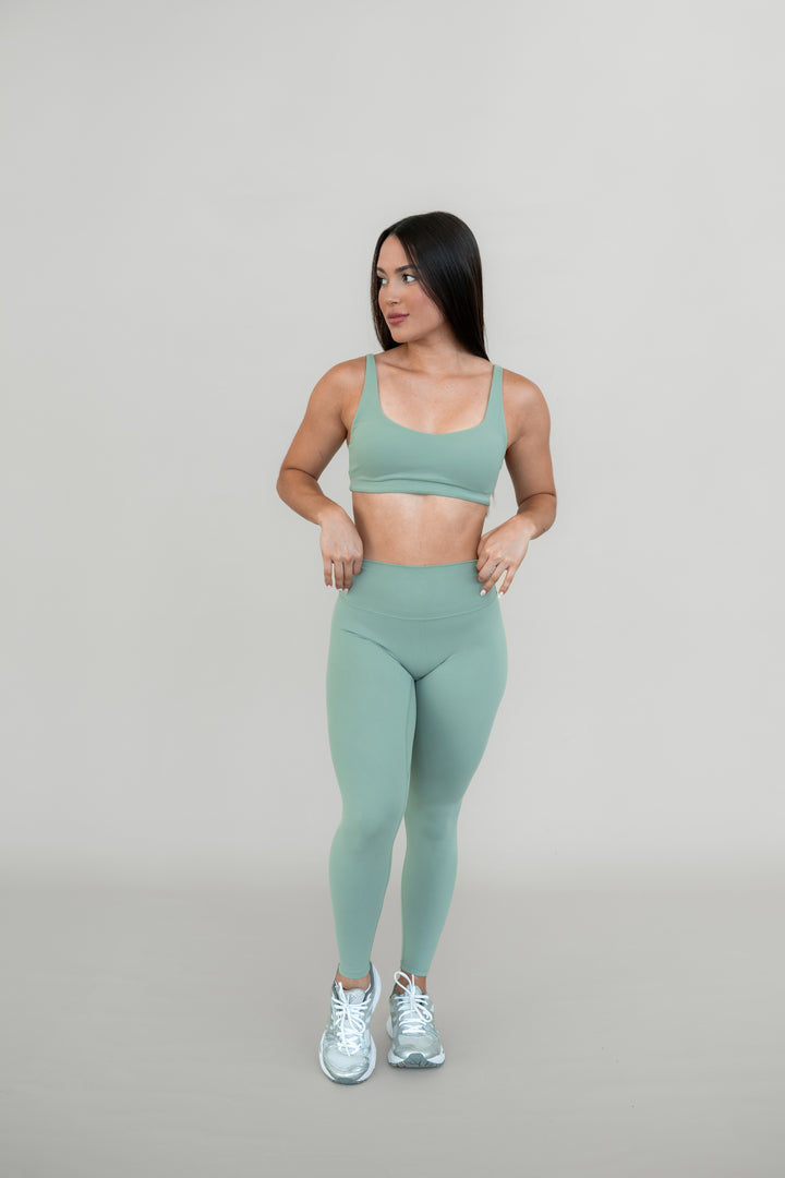 Elva Crop | Green