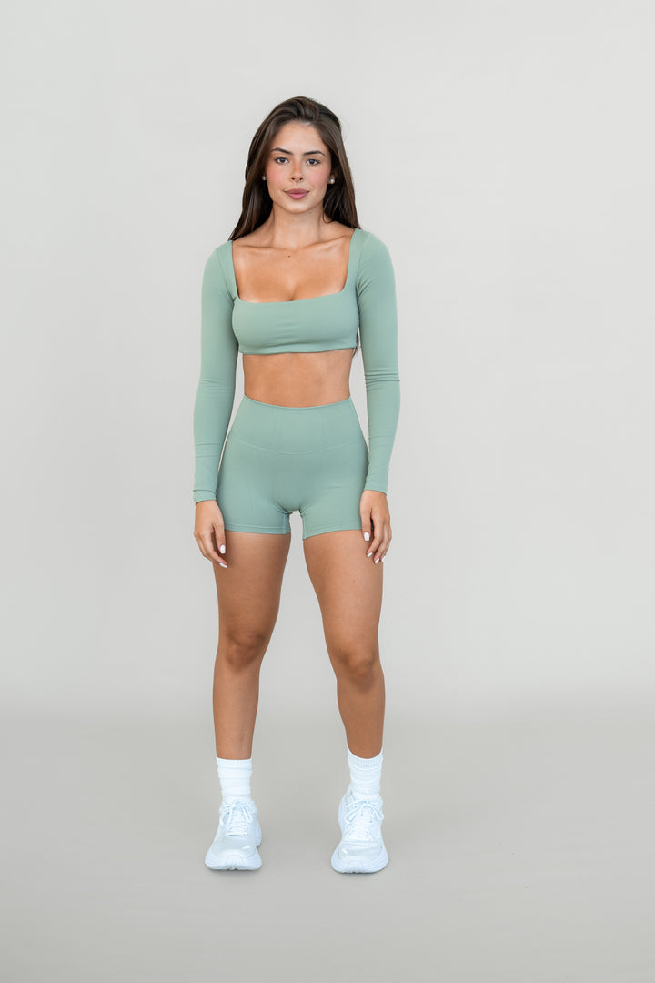 Elva Shorts 4" | Green