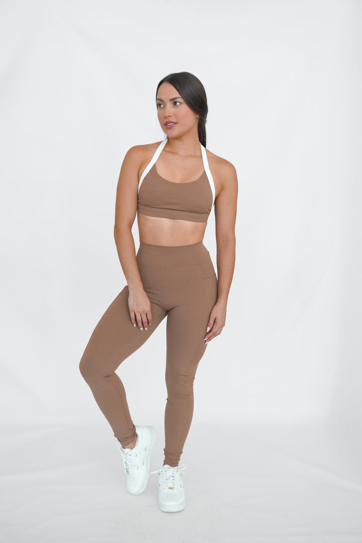 Cleo Crop | Brown