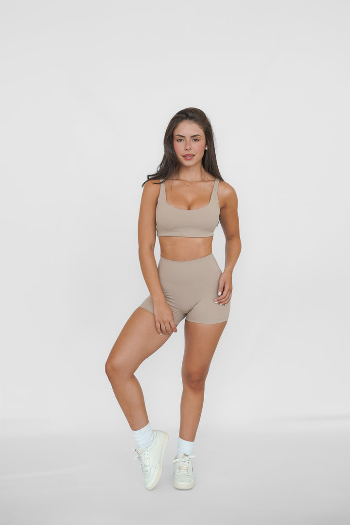 Elva Crop | Beige