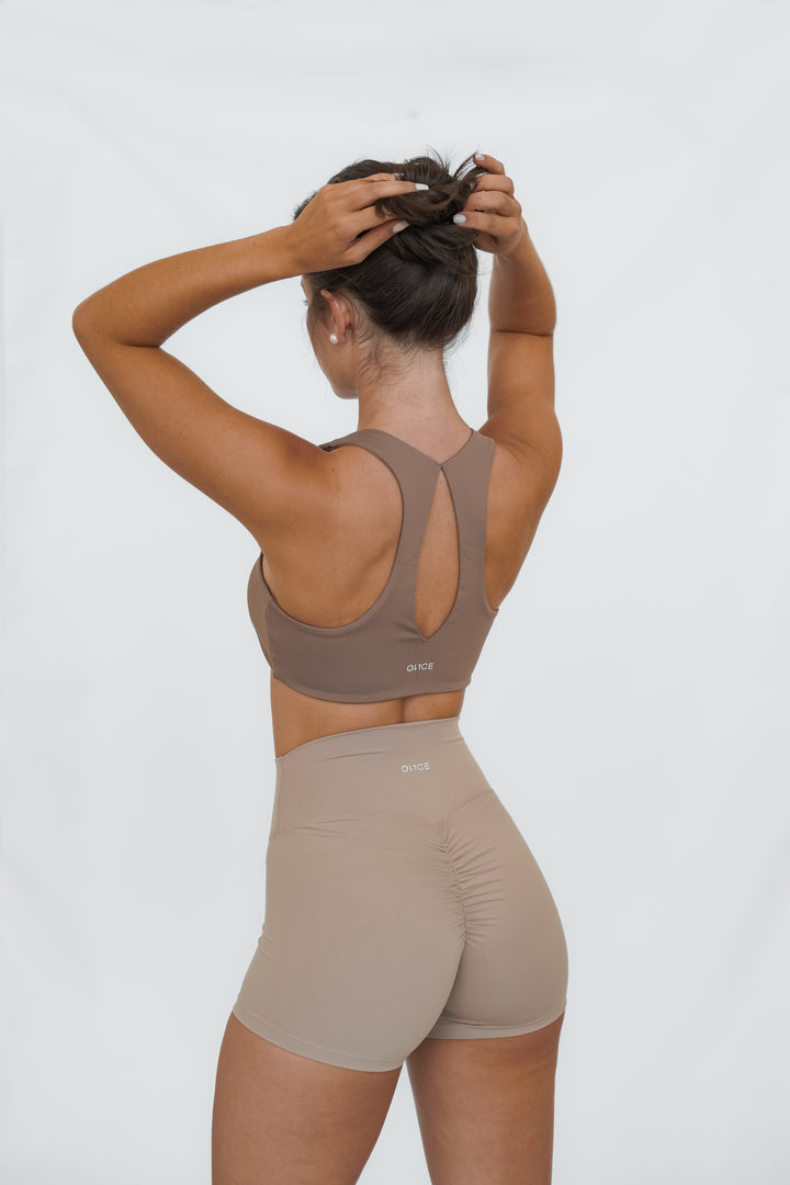 Nour Crop | Brown