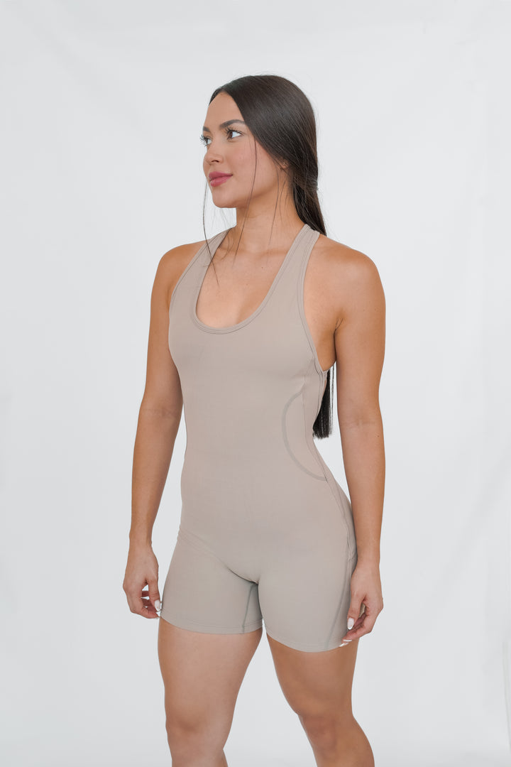 Aria Jumpsuit | Sand