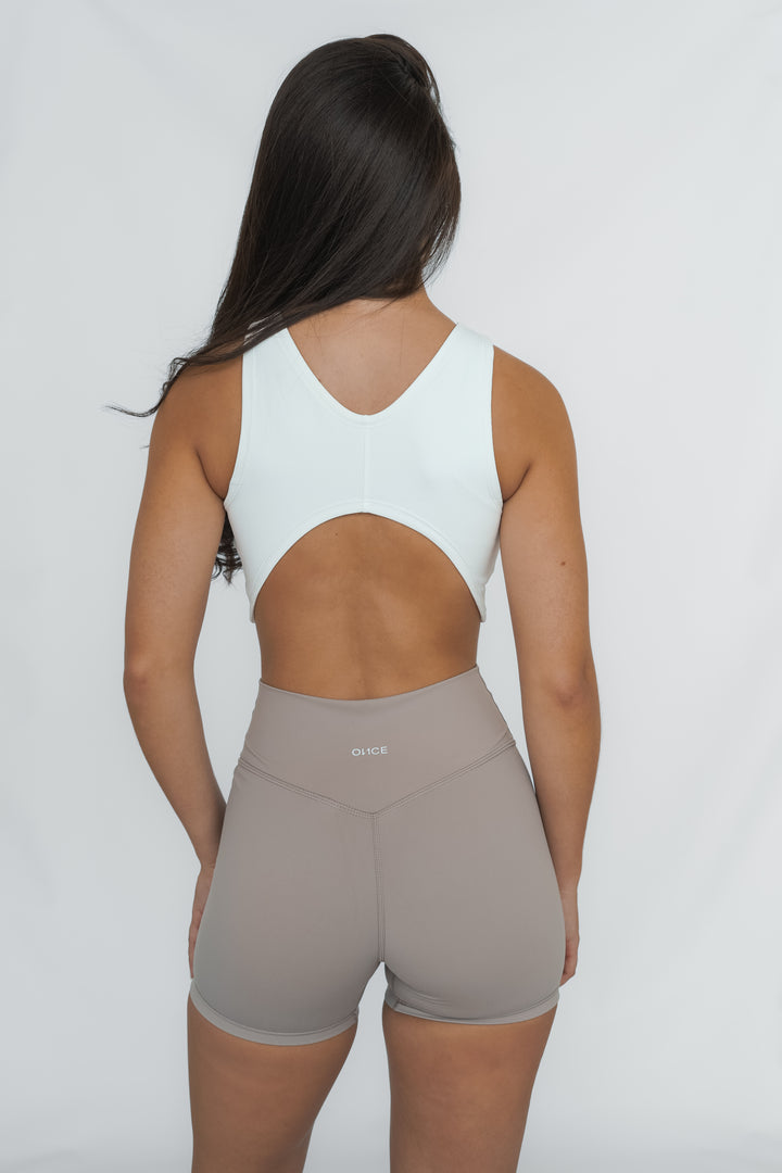 Nala Crop | White