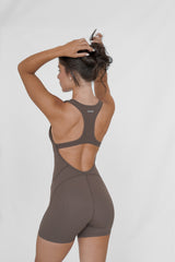 Aria Jumpsuit | Brown