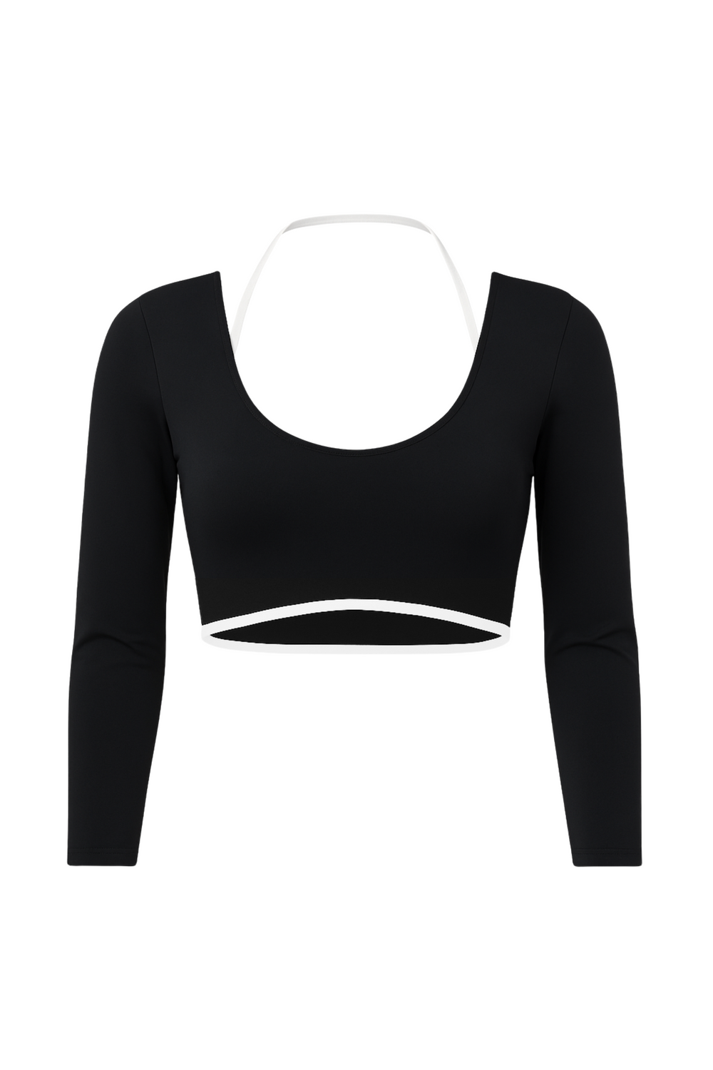 Cleo Crop Long Sleeve | Black